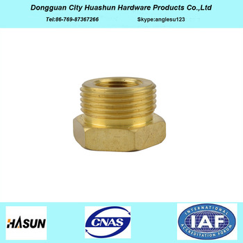 1” to 1/2” NPT Brass Bushing