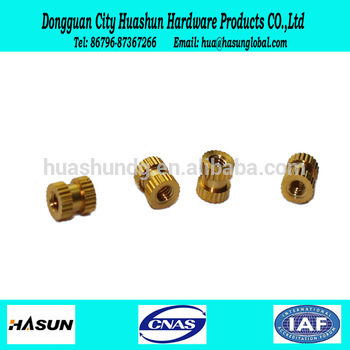 High quality brass knurled threaded fittingt ,brass fitting