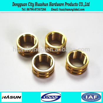 customized CNC lathe machine parts pipe fitting