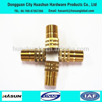 OEM factory supply CNC machining brass fitting