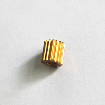 CNC machining spur brass gear