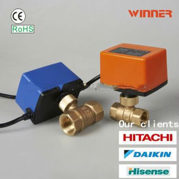 ball valve electric actuator for hvac system