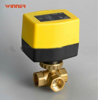 24Vac motorized ball valve,male screw ball valve,electric controlling ball valve