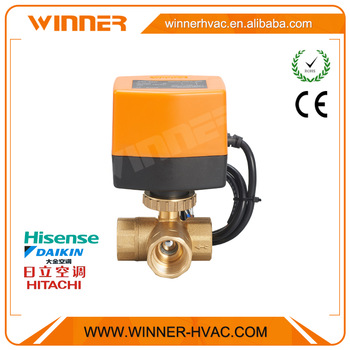 Fan coil motorized valve,motorized valve for fan coil unit,daikin fan coil unit motor