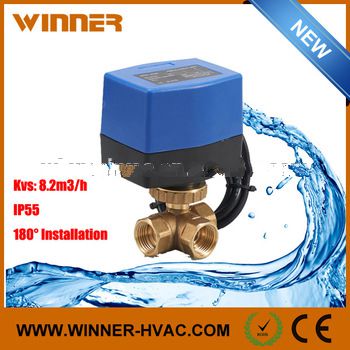 2016 Top Quality Stock Available Electric Water Flow Control Ball Valve