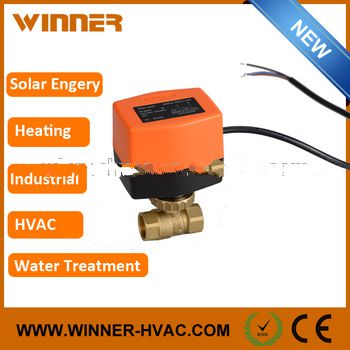 Hpb59-1 Forged Brass Motorised Water Flow Control Valve