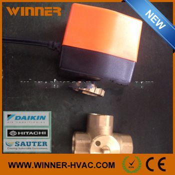 HVAC System Electric Water Flow Control Valve
