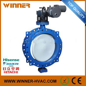 AC24V 0~10V/4~20mA Proportional Control Electric Actuator Butterfly Valve