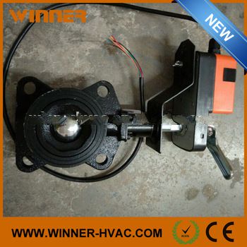 AC24V 0~10V/4~20mA Modulating Control Flange Connection 6” Electric Ball Valve DN150