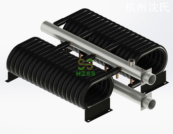 25HP <font color='red'>Water</font> loop <font color='red'>water</font>-cooled <font color='red'>packaged</font> air condition coaxial <font color='red'>heat</font> exchanger