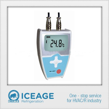 RC-600+ temperature data logger with temperature and humidity channel