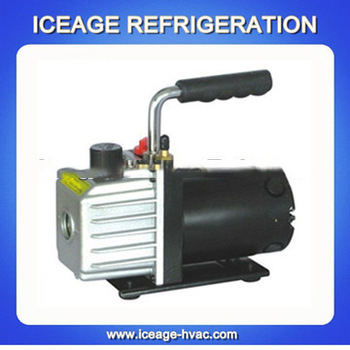 Single stage rotary vane mini vacuum pump