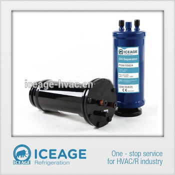CE certified Top flange/Hermetic air oil separator