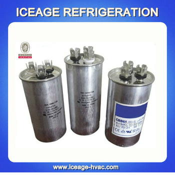 Cylinder aluminum case <font color='red'>CBB65A</font> Refrigerator capacitor