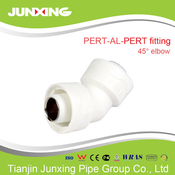 Offer high quality 45 plastic pipe elbow