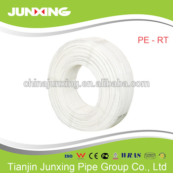 white plastic pe-rt flexible hose