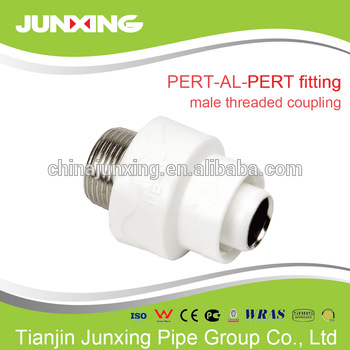 male threaded coupling for PERT AL PERT composite pipes