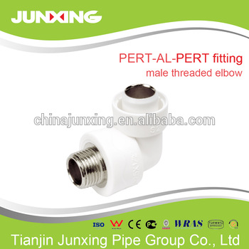 male threaded elbow for PERT AL PERT composite pipes
