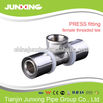 press pipe fitting hydraulic for al-pex pipe