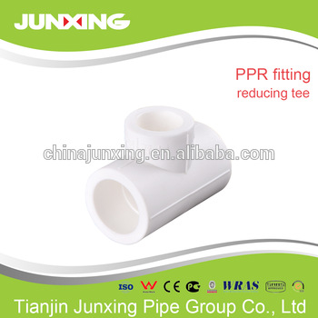 PPR Pipe Fitting Reducing Tee three way fittings