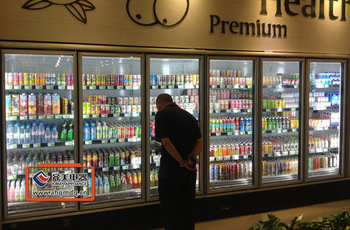13CL Air Cooling Display Chiller Refrigerating freezer display Showcase