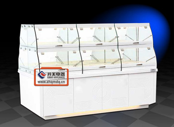13RL-C Wooden Island type Refrigerating Display Cabinet for breads dessertss cakes and pastries