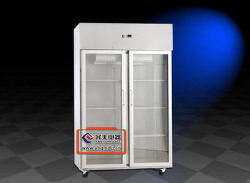 12LT <font color='red'>Upright</font> open <font color='red'>door</font> Display <font color='red'>Chiller</font> Refrigerating freezer for drug, freezen food, seafood, used