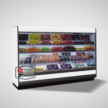 09S3 integral upright supermarket Multideck display open chiller/Multideck Refrigeration Showcase/Multideck display cabinet