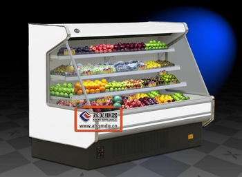 LFG-D upright supermarket Multideck display open chiller/Multideck Refrigeration Showcase/Multideck display cabinet