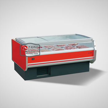 09E6 horizontal freezer dispaly showcase cabinet for fresh meat used in restaurant, hotel and supermaket (with lid cover)