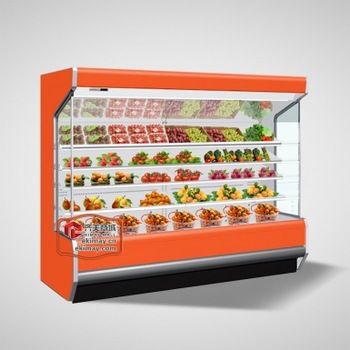 LFG-A upright supermarket Multideck display open chiller/Multideck Refrigeration Showcase/Multideck display cabinet