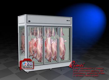 09FE Cold Room for hanging meat Refrigerating freezer display Showcase cooler