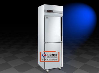 12RL-G quick freezing dispaly showcase cabinet used in kitchen and cookroom (stainless steel material)