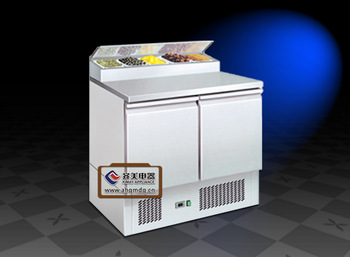 13QS dispaly showcase cabinet used in kitchen and cookroom for pizza