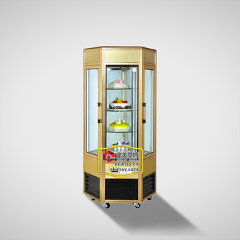 09JU 4 sides glass door Display Chiller/Freezer /display fridge/refrigerated glass door showcase/display cooler