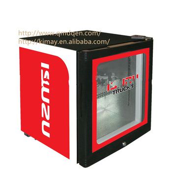 SC50 cooler stand Upright vertical open glass door Display Chiller Refrigerating freezer for pepsi cola soft energy drink