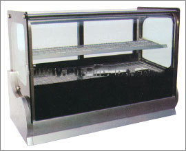 B type steaming showcase Heat preservation food warmer displaying showcase for drinks beverage milk
