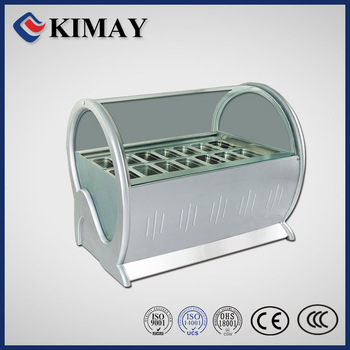 QL-02 ice cream showcase with temperature adjusting