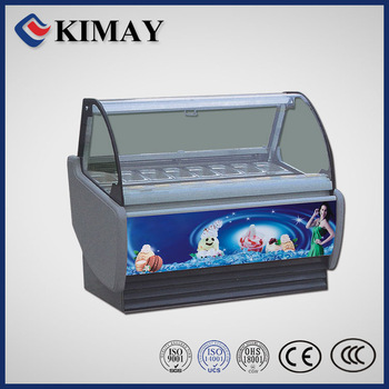 Blue QL-01 freezer ice cream showcase
