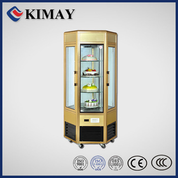 09JU cold commercial Glass Door Cabinet-White