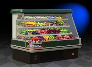 11FG <font color='red'>Semi</font>-<font color='red'>multideck</font> Refrigeration Showcase for <font color='red'>supermarket</font>