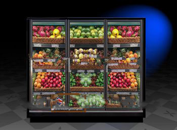 Class-A grade13CL Air-cooled Refrigerating Display Showcase