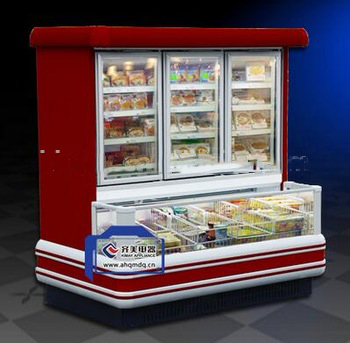 12ZT Combined refrigerating display freezer