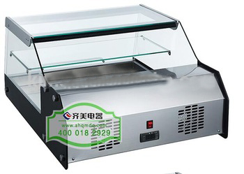 Table dynamic cooling display refrigerator