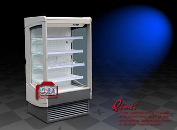 Supermarket/Convenience store Upright Refrigerator for Milk and Soft Drink Display