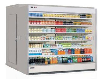 Walk-in Multideck Display Refrigerator/Freezer for Soft Drink