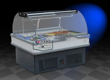 Cold Dish Display Cabinet for Supermarket