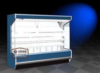 Multi-deck Upright Open chiller for Supermarket