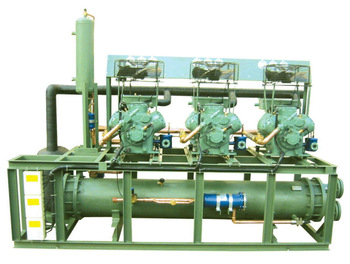 JZBBS Series Semi-hermetic Water Cooled Compressor Racks With Bitzer Compressor