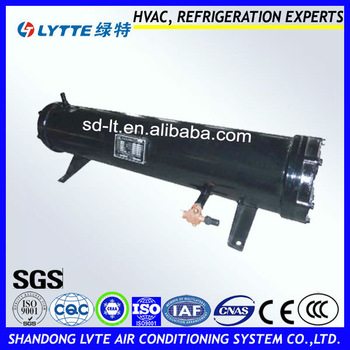 FWS <font color='red'>Shell</font> and <font color='red'>Tube</font> Type Water Cooled Condenser <font color='red'>heat</font> <font color='red'>exchanger</font> For <font color='red'>Refrigeration</font> Cold
